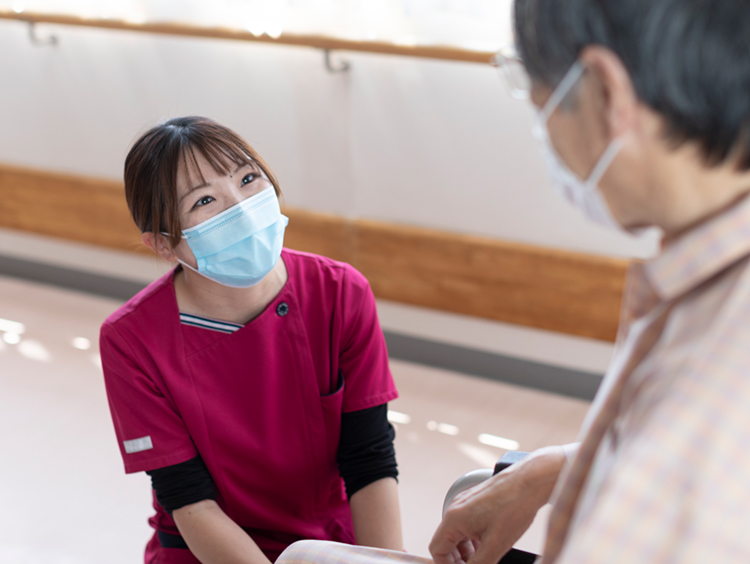 4階病棟業務の様子